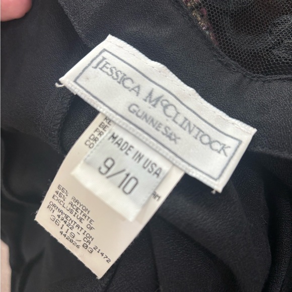 Black 90’s Maxi Gown